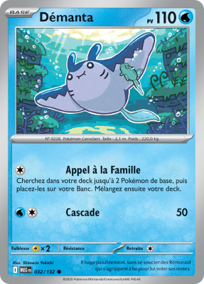 Carte Pokémon Démanta 032/132 Commune Méga-Évolution (JCC)