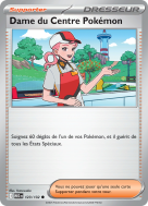 Carte Pokémon Dame du Centre Pokémon 123/132 Commune Méga-Évolution (JCC)
