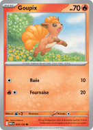 Carte Pokémon Goupix 019/132 Commune Méga-Évolution (JCC)