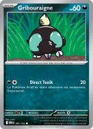 Carte Pokémon Gribouraigne 091/132 Commune Méga-Évolution (JCC)