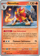 Carte Pokémon Némélios 024/132 Peu commune Méga-Évolution (JCC)