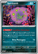 Carte Pokémon Spiritomb 087/132 Peu commune Méga-Évolution (JCC)