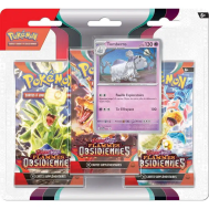 Tripack Pokémon Flammes Obsidiennes (EV03) – 3 Boosters + Carte Promo Officielle