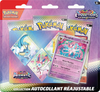 Tripack Pokémon Évolutions Prismatiques (EV8.5) – 3 Boosters + Carte Promo Officielle
