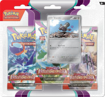 Tripack Pokémon Évolutions à Paldea (EV02) – 3 Boosters + Carte Promo Officielle