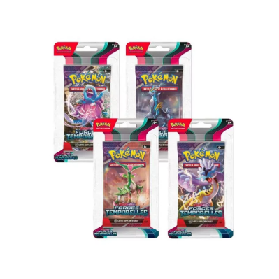 Blister Pokémon Forces Temporelles (EV05) – 1 Booster Officiel en Français