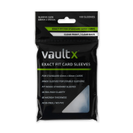 Vault X Exact Fit Sleeves — Protection cartes TCG 64×89 mm