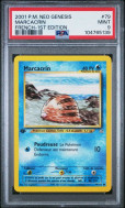 Carte Pokémon Marcacrin 79/111 PSA MINT 9 Neo Genesis