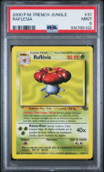 Carte Pokémon Rafflesia 31/64 PSA MINT 9 Jungle (JCC)