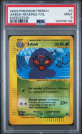 Carte Pokémon Arbok 3/165 PSA MINT 9 Expedition