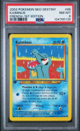 Carte Pokémon Kaiminus 85/105 PSA NM-MT 8 Neo Destiny