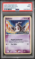 Carte Pokémon Skelénox 58/107 PSA MINT 9 Deoxys
