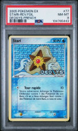 Carte Pokémon Stari 77/107 PSA NM-MT 8 Deoxys
