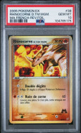 Carte Pokémon Rhinocorne 38/95 PSA GEM MT 10 Team Magma vs Team Aqua