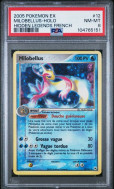Carte Pokémon Milobellus 12/101 PSA NM-MT 8 Légendes Oubliées