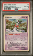 Carte Pokémon Gardevoir 9/108 PSA NM-MT 8 Gardiens du Pouvoir