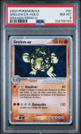 Carte Pokémon Grolem 91/97 PSA NM-MT 8 Dragon
