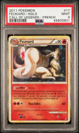 Carte Pokémon Feunard 17/95 PSA MINT 9 L'Appel des Légendes