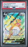 Carte Pokémon Raichu V 158/172 PSA MINT 9 Stars Étincelantes