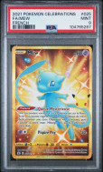 Carte Pokémon MEW EX 25/25 PSA MINT 9 Célébrations (JCC)