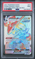 Carte Pokémon Rayquaza VMAX 217/203 PSA MINT 9 Évolution Céleste