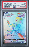 Carte Pokémon Mew VMAX 268/264 PSA NM-MT 8 Poing de Fusion