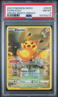 Carte Pokémon Pikachu GG30/GG70 PSA NM-MT 8 Zenith Supreme