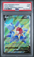 Carte Pokémon Staross v 166/189 PSA MINT 9 Astres Radieux