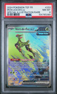 Carte Pokémon Vert-de-Fer EX 203/162 PSA NM-MT 8 Forces Temporelles