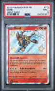 Carte Pokémon ENTEI 112/91 PSA MINT 9 Destinées de Paldea