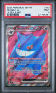 Carte Pokémon Ectoplasma EX 193/162 PSA MINT 9 Forces Temporelles