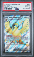 Carte Pokémon Roucarnage EX 221/98 PSA GEM MT 10 Destinées de Paldea