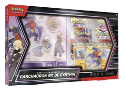 Coffret Pokémon Carchacrok-ex de Cynthia – Collection Premium