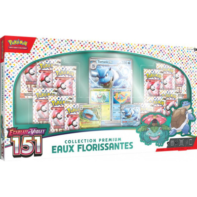 Coffret Collection Premium Pokémon Eaux Florissantes – Écarlate et Violet