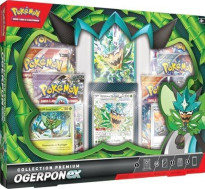 Coffret Collection Premium Pokémon Ogerpon-ex – 4 Cartes Promo + 6 Boosters