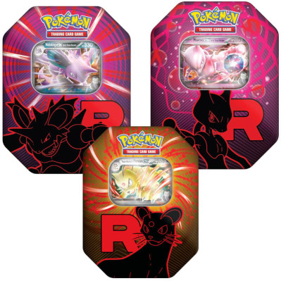 Pokémon - Pokébox - Team Rocket : Mewtwo EX, Persian EX & Nidoking EX - en français