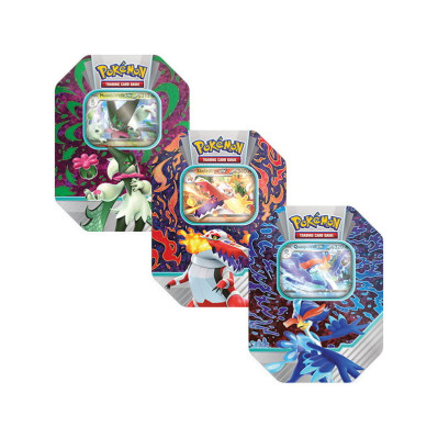 Pokémon - Pokébox - Partenaires de Paldea : Miascarde EX, Flâmigator EX, Palmaval EX