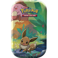 Mini Tin Pokémon Amis de Kanto – 2 Boosters + Boîte Métal Collector