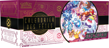 Pokémon - Calendrier des fêtes  2025 - en français