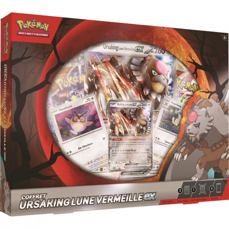 Ursaking Lune Vermeille ex - 222/167 - Mascarade Crépusculaire - Carte Pokémon à l'unité