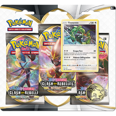 Pokémon - Tripack - Clash des Rebelles - EB02 - en français