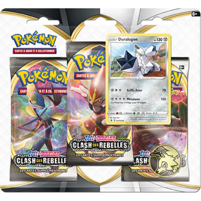 Pokémon - Tripack - Clash des Rebelles - EB02 - en français