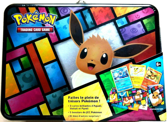 Pokémon - Coffret - Valisette Coffre aux Trésors - Évoli-  en français