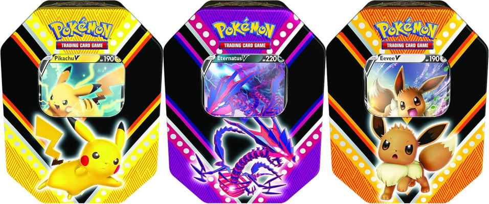 Pokémon - Pokébox Puissance-V - Pikachu / Éthernatos / Évoli - en français
