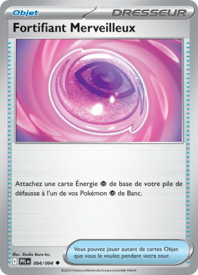 Carte Pokémon Fortifiant Merveilleux 094/094 Peu commune Flammes Fantasmagoriques