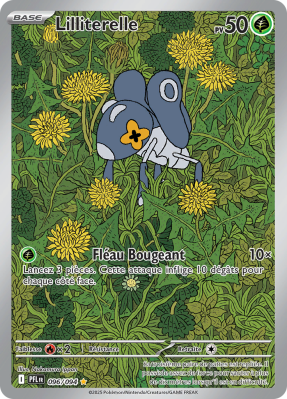 Carte Pokémon Lilliterelle 096/094 AR Flammes Fantasmagoriques
