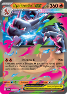 Carte Pokémon Méga-Dracaufeu X-ex 013/094 Double rare Flammes Fantasmagoriques