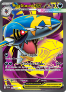 Carte Pokémon Méga-Sharpedo-ex 113/094 Ultra rare Flammes Fantasmagoriques