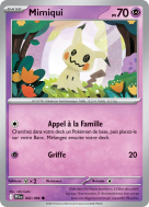 Carte Pokémon Mimiqui 042/094 Commune Flammes Fantasmagoriques