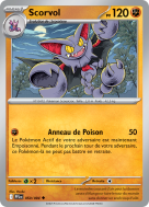 Carte Pokémon Scorvol 050/094 Peu commune Flammes Fantasmagoriques